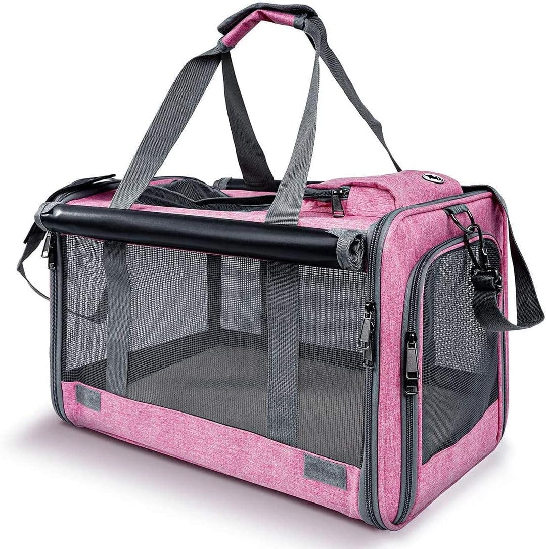 Pet Carrier for Large and Medium Cats, Soft-Sided Pet Carrier for Big Medium Cats and Puppy Dog Carriers Cat Carriers, Pet Privacy Protection Travel Carrier